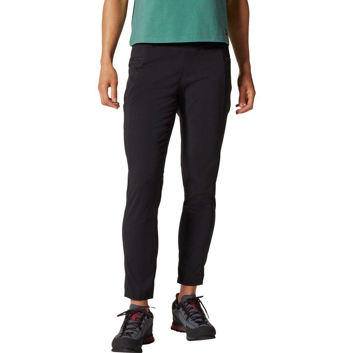 Image of Mountain Hardwear Dynama High Rise Pant - Women's Black, L/Reg