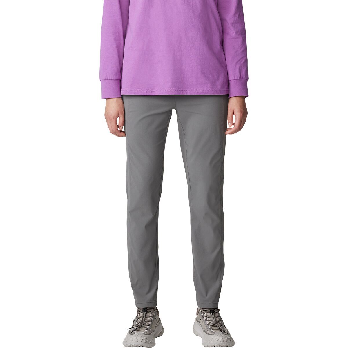 Image of Mountain Hardwear Dynama High Rise Pant - Women's Sediment, M/Reg