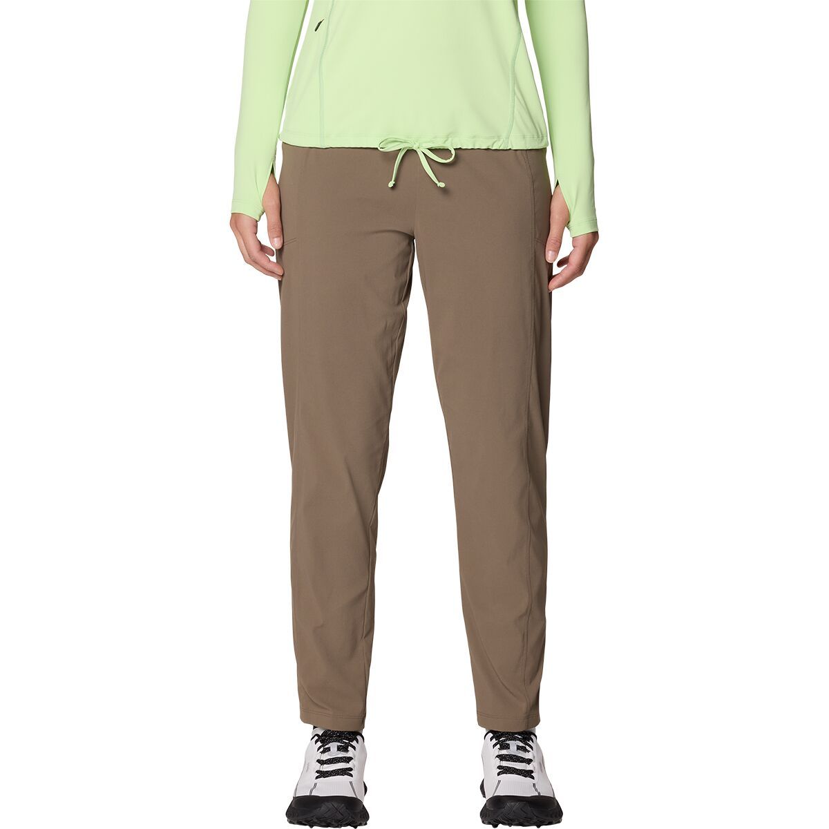 Image of Mountain Hardwear Dynama High Rise Pant - Women's Tierra, L/Reg