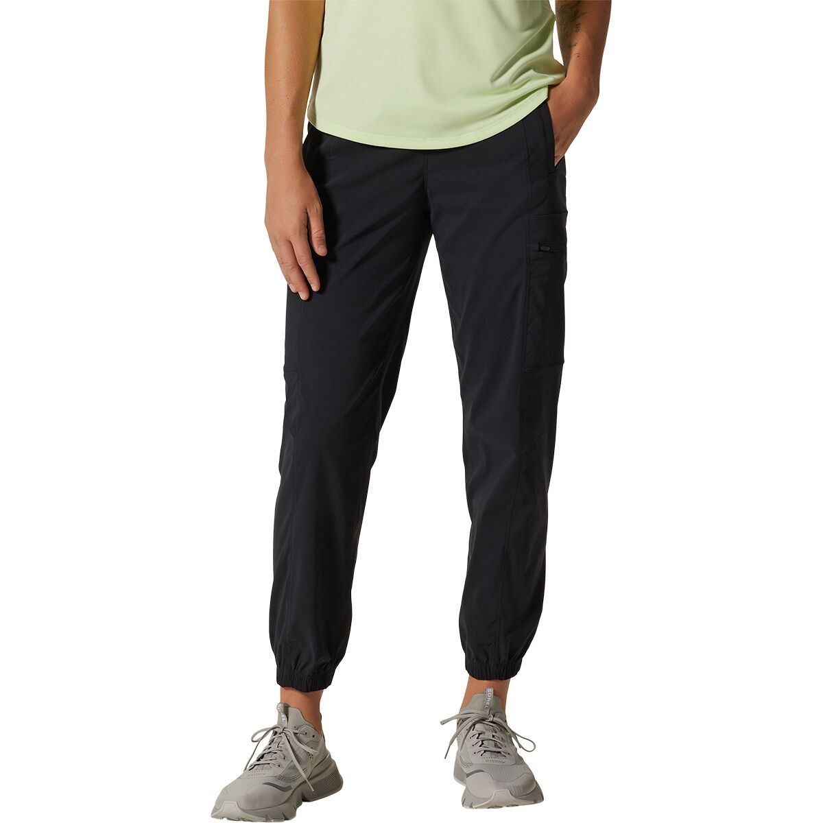 Image of Mountain Hardwear Dynama High Rise Utility Jogger - Women's Black, M/Reg