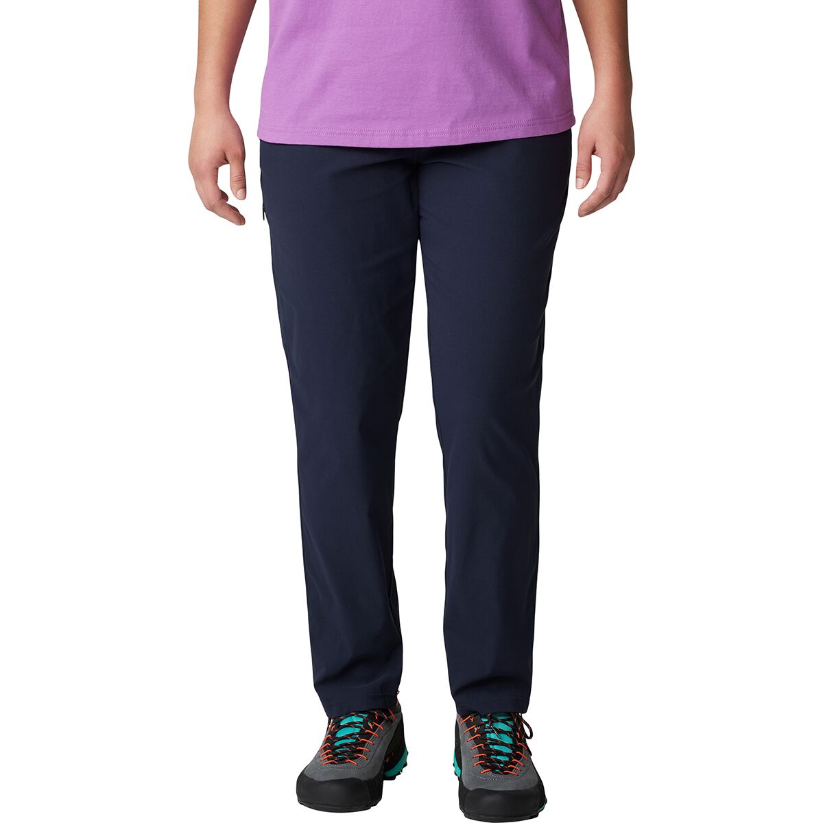 Image of Mountain Hardwear Dynama Ankle Pant - Women's Abyss, XL/Reg
