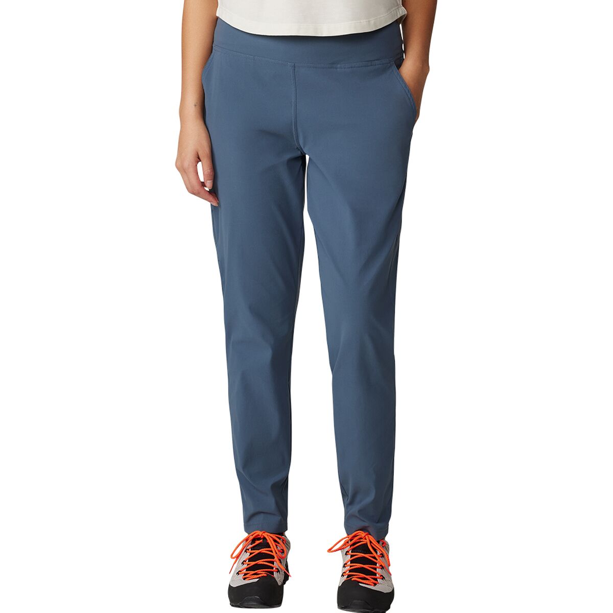 Image of Mountain Hardwear Dynama Ankle Pant - Women's Montauk Blue, XL/Reg