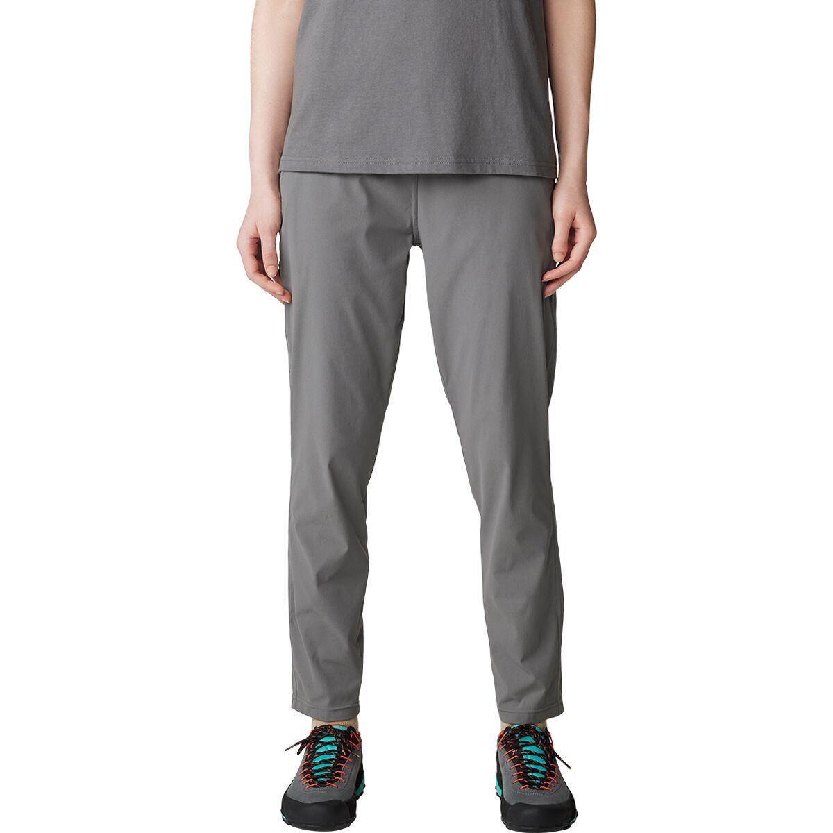 Image of Mountain Hardwear Dynama Ankle Pant - Women's Sediment, L/Reg