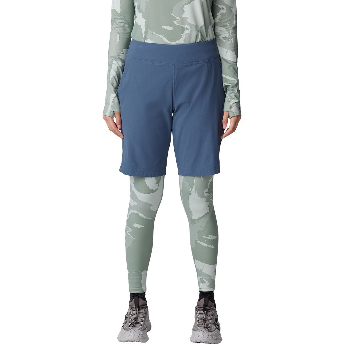 Image of Mountain Hardwear Dynama Bermuda Short - Women's Montauk Blue, XS/Reg