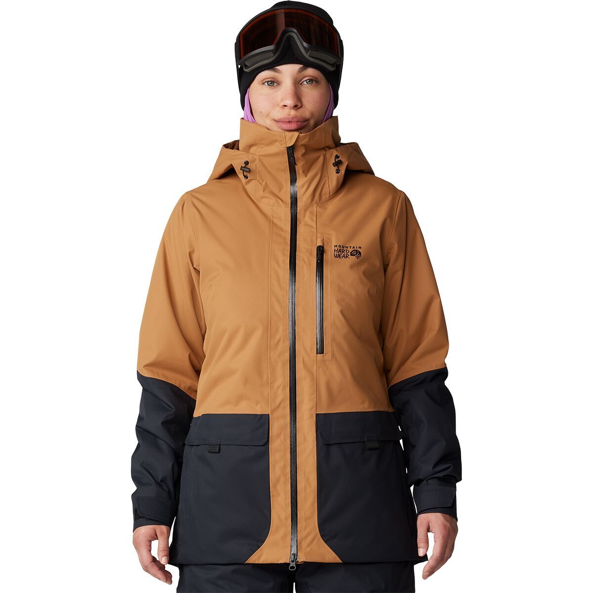 Mountain Hardwear Firefall Insulated Parka - Women's Copper Clay/Black, M