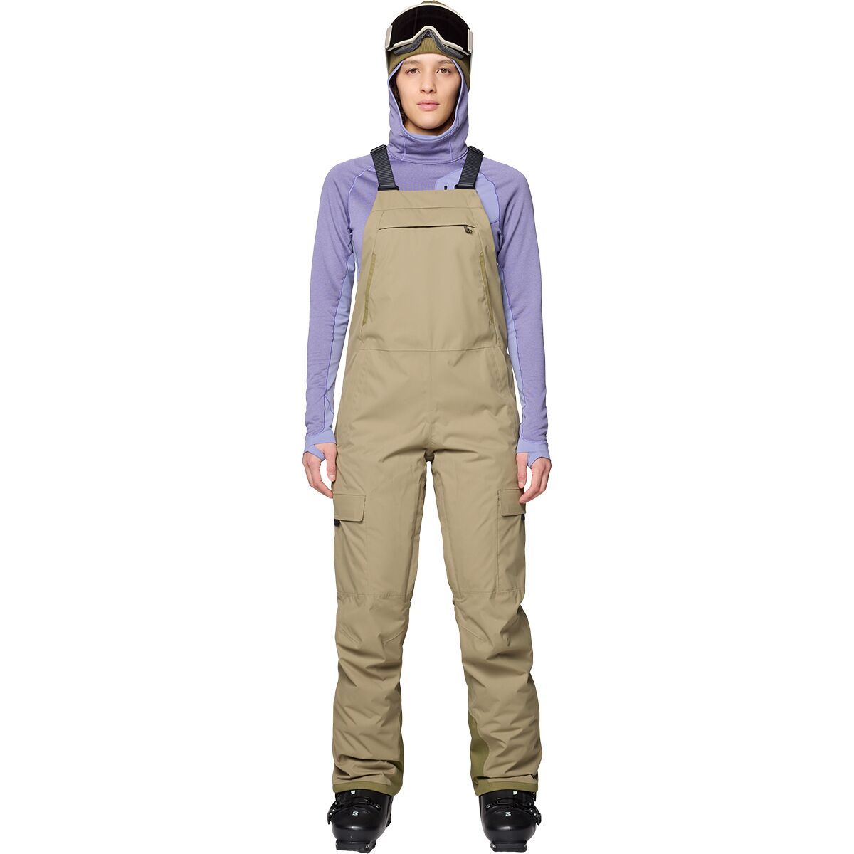 Image of Mountain Hardwear Firefall Bib Pant - Women's Landslide, L/Reg