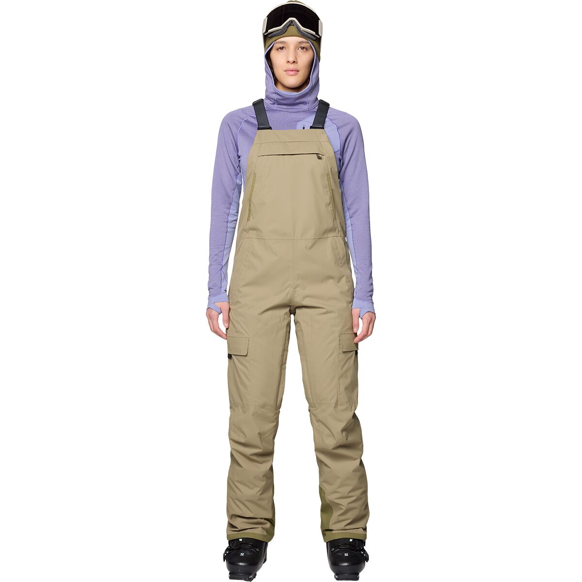 Image of Mountain Hardwear Firefall Bib Pant - Women's Landslide, XS/Reg