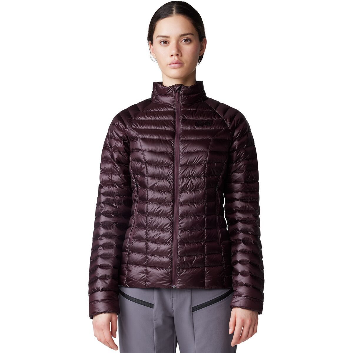 Image of Mountain Hardwear Ghost Whisperer Down Jacket - Women's Blackberry, L