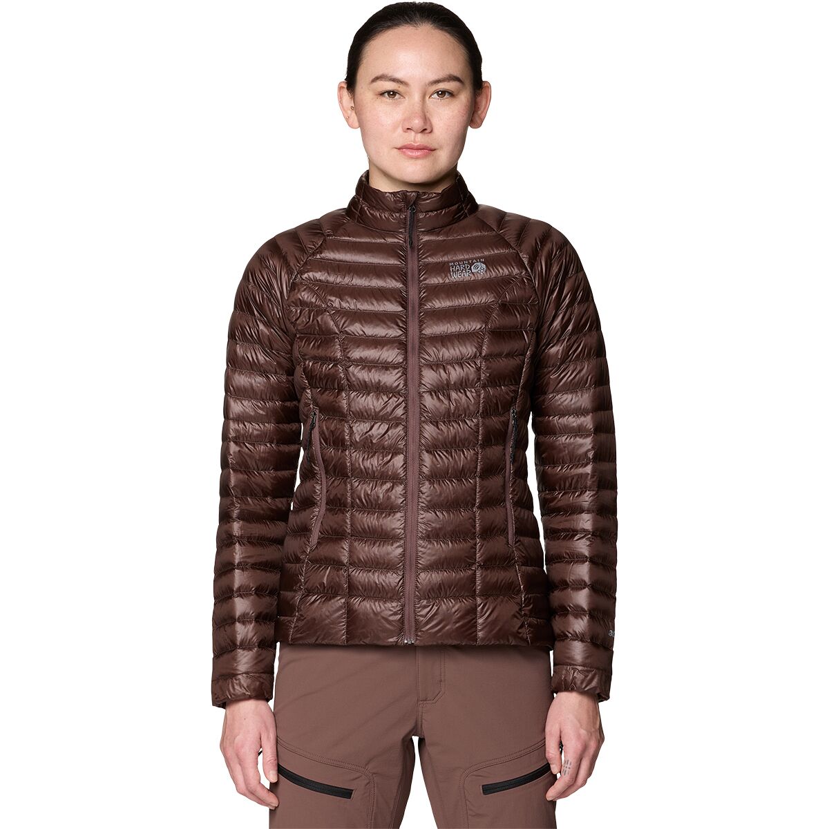 Image of Mountain Hardwear Ghost Whisperer Down Jacket - Women's Carob, M