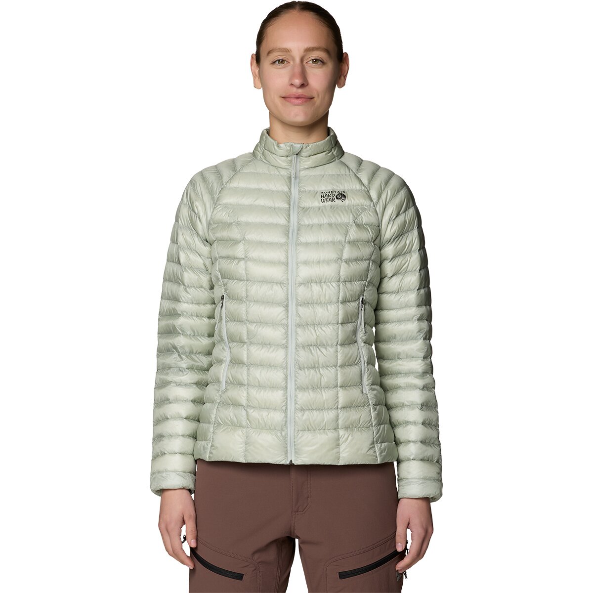 Image of Mountain Hardwear Ghost Whisperer Down Jacket - Women's Gamma Grey, S