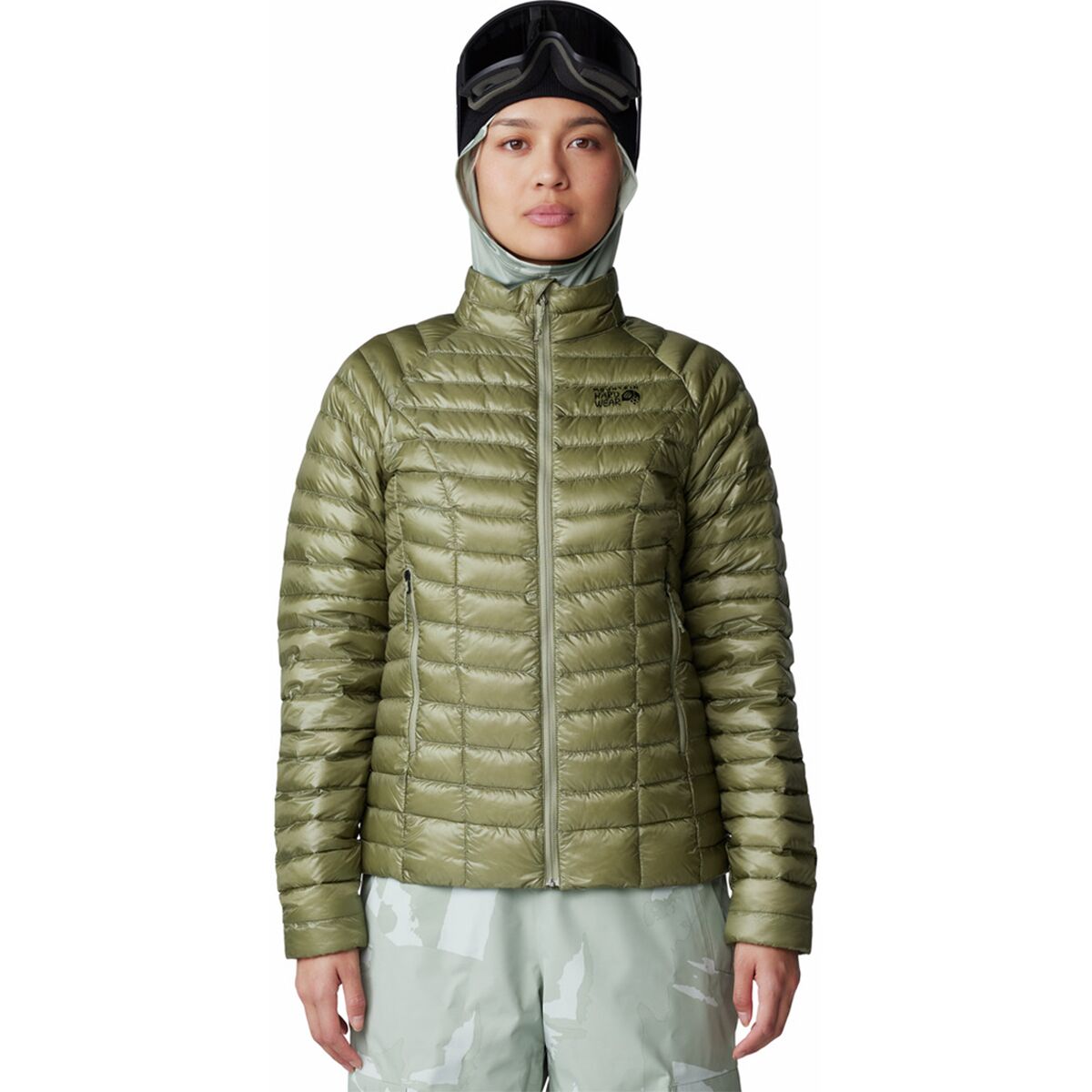 Image of Mountain Hardwear Ghost Whisperer Down Jacket - Women's Mantis Green, XS