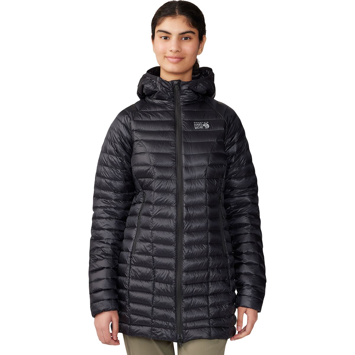 Image of Mountain Hardwear Ghost Whisperer Parka - Women's Black, L