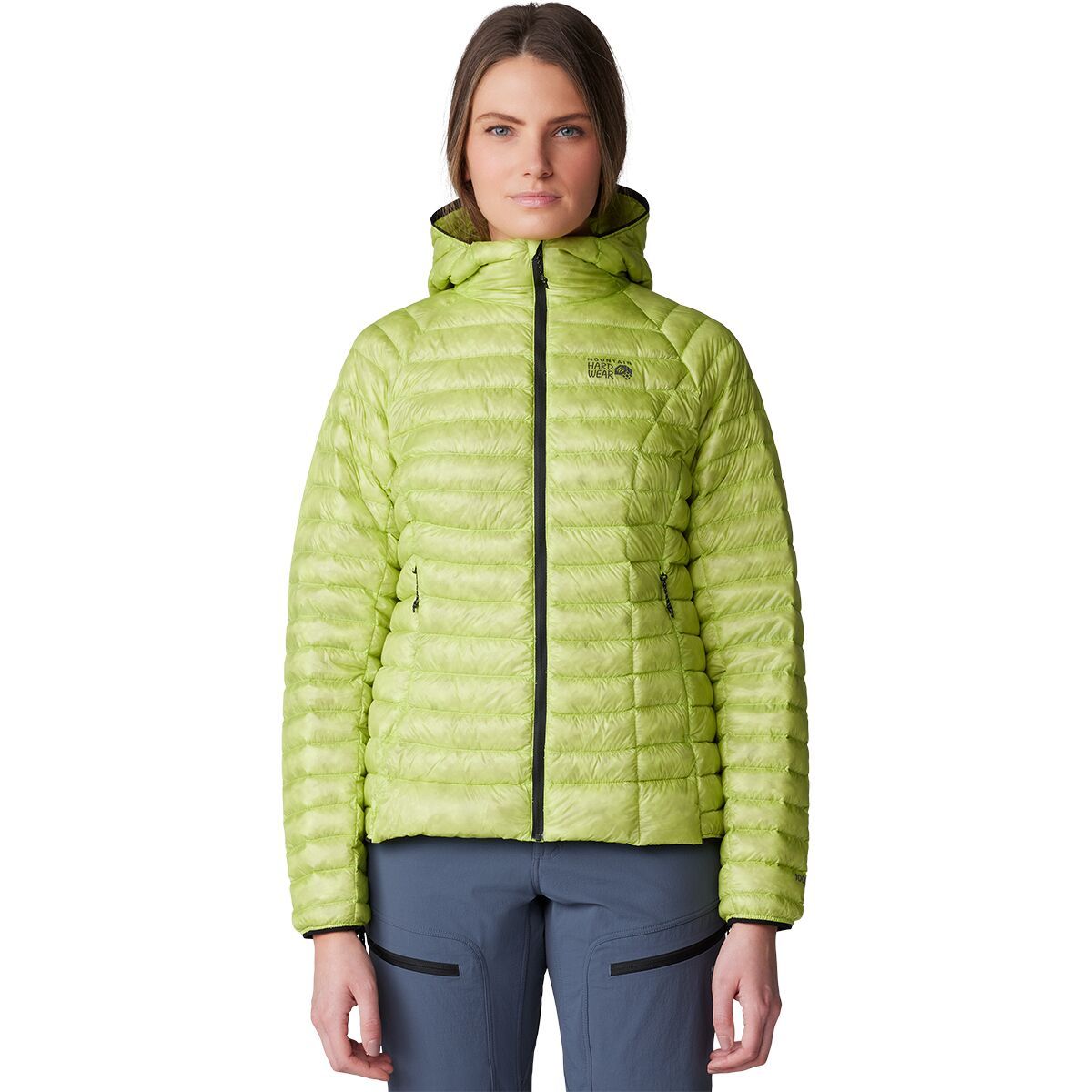 Image of Mountain Hardwear Ghost Whisperer UL Down Jacket - Women's Citron Glow, M