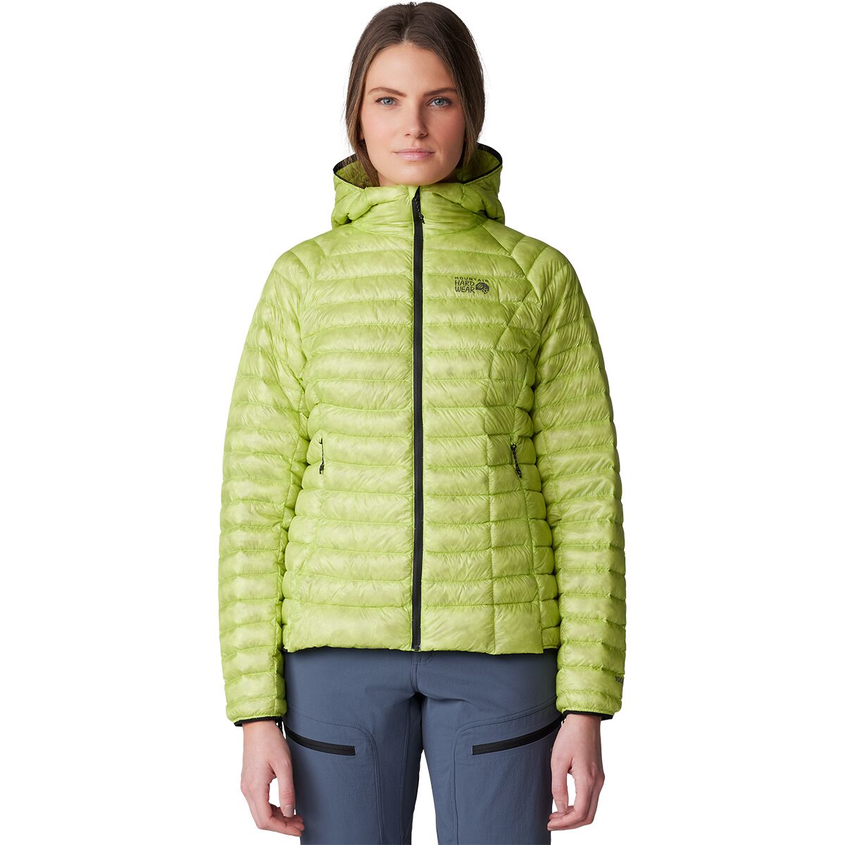 Image of Mountain Hardwear Ghost Whisperer UL Down Jacket - Women's Citron Glow, S