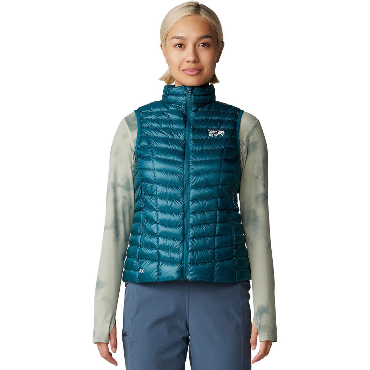 Image of Mountain Hardwear Ghost Whisperer Vest - Women's Jack Pine, XL
