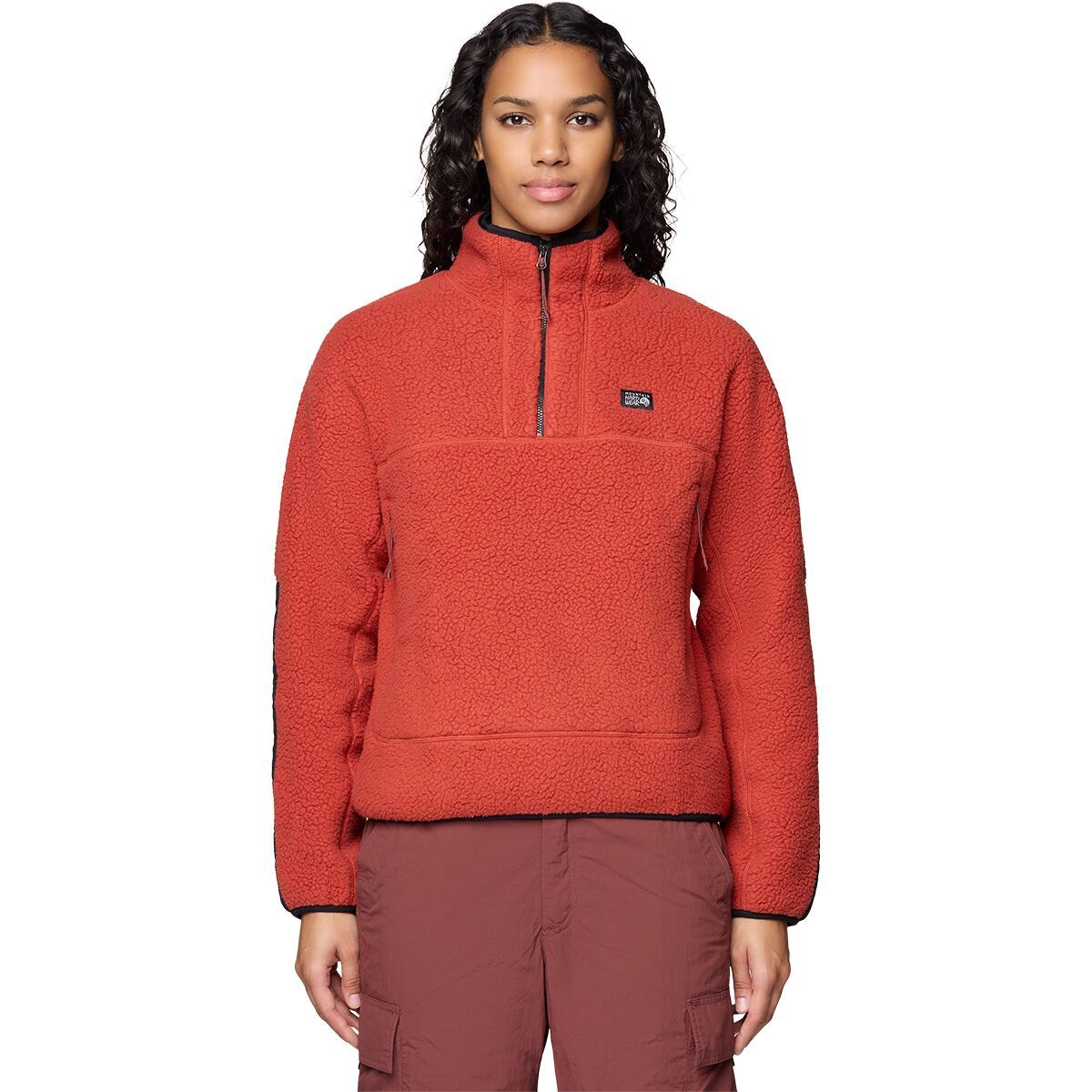 Image of Mountain Hardwear HiCamp Fleece Pullover - Women's Mars Red, XS