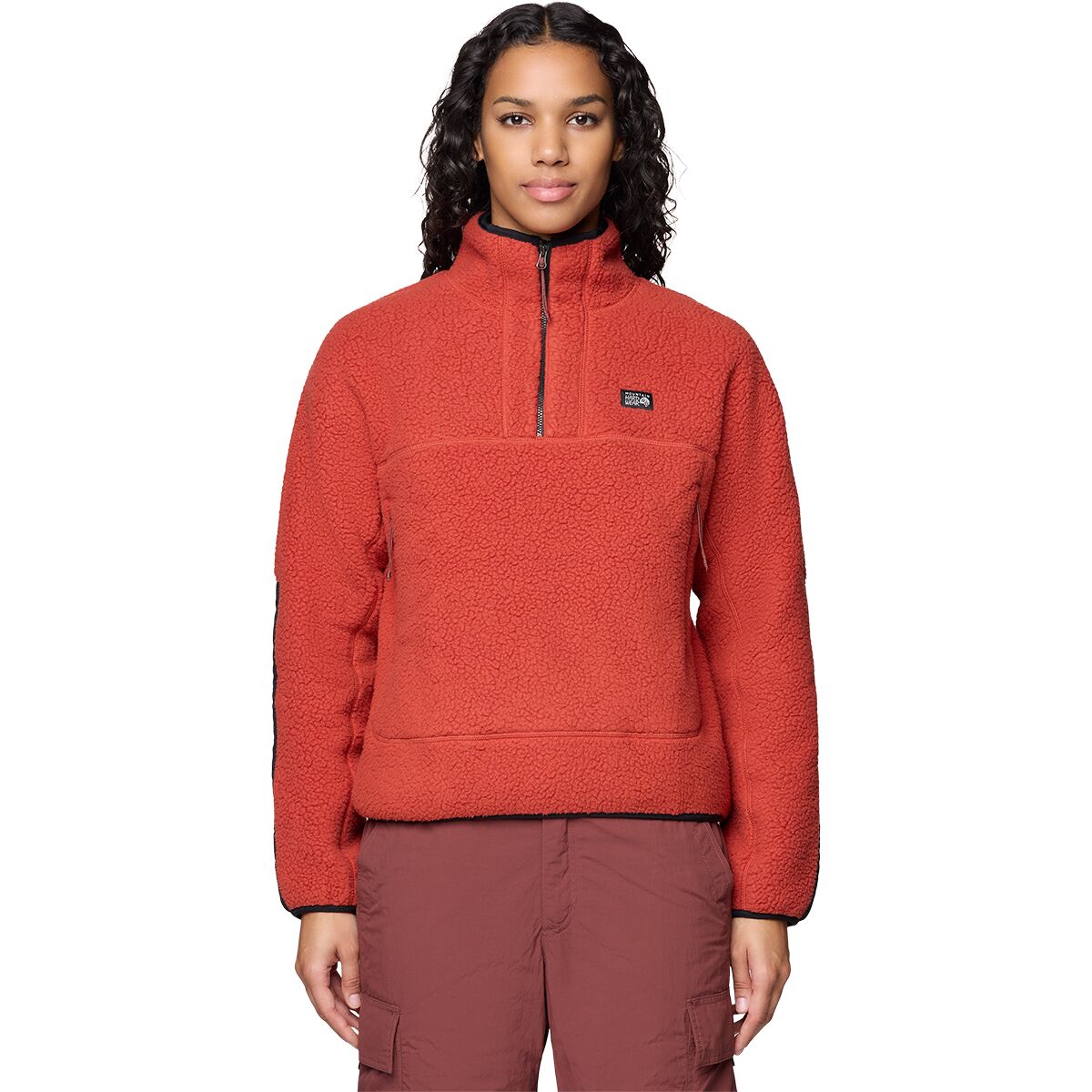Image of Mountain Hardwear HiCamp Fleece Pullover - Women's Mars Red, S