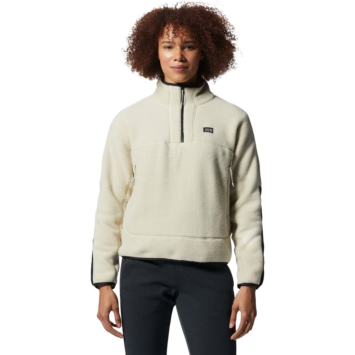 Image of Mountain Hardwear HiCamp Fleece Pullover - Women's Wild Oyster, XL