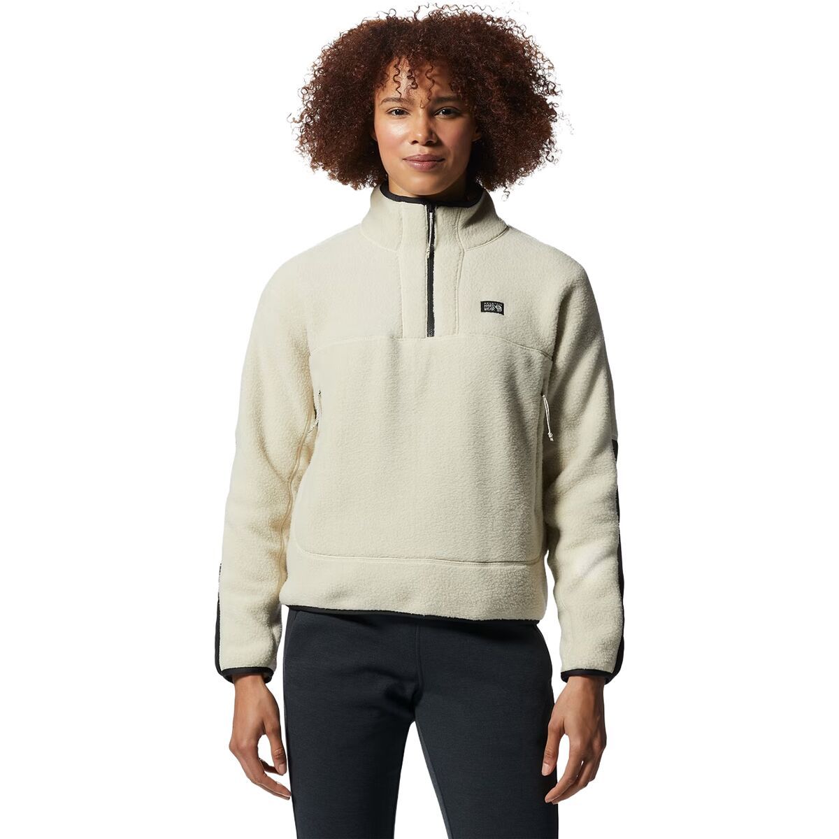 Image of Mountain Hardwear HiCamp Fleece Pullover - Women's Wild Oyster, L