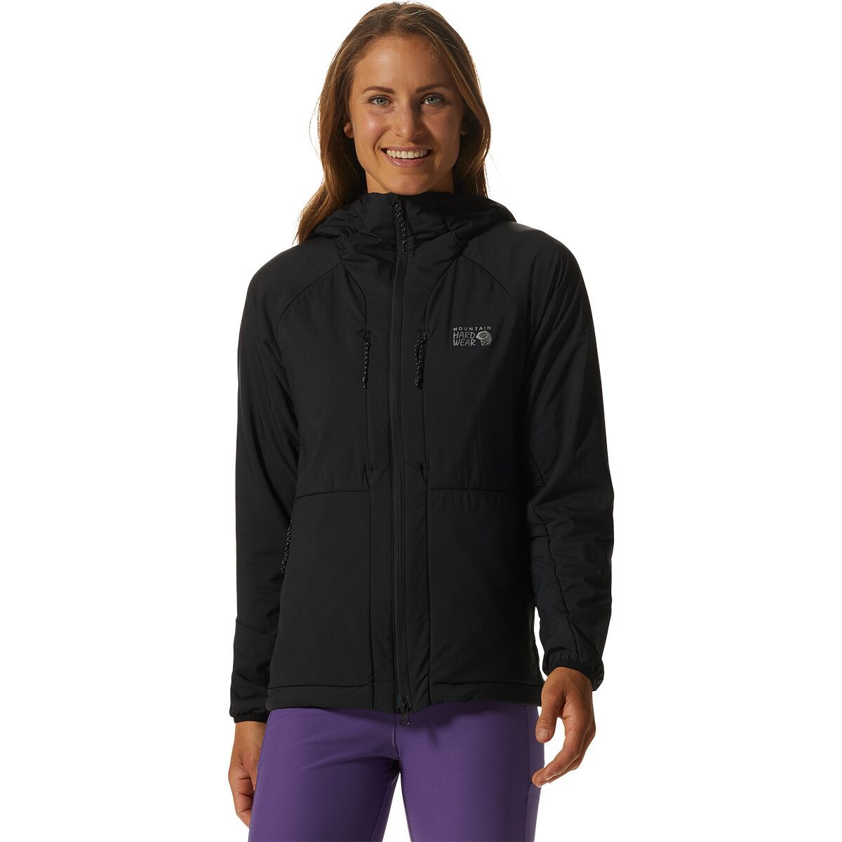 Image of Mountain Hardwear Kor Airshell Warm Jacket - Women's Black, M