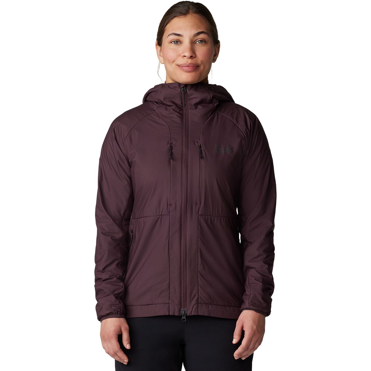 Image of Mountain Hardwear Kor Airshell Warm Jacket - Women's Blackberry, XS
