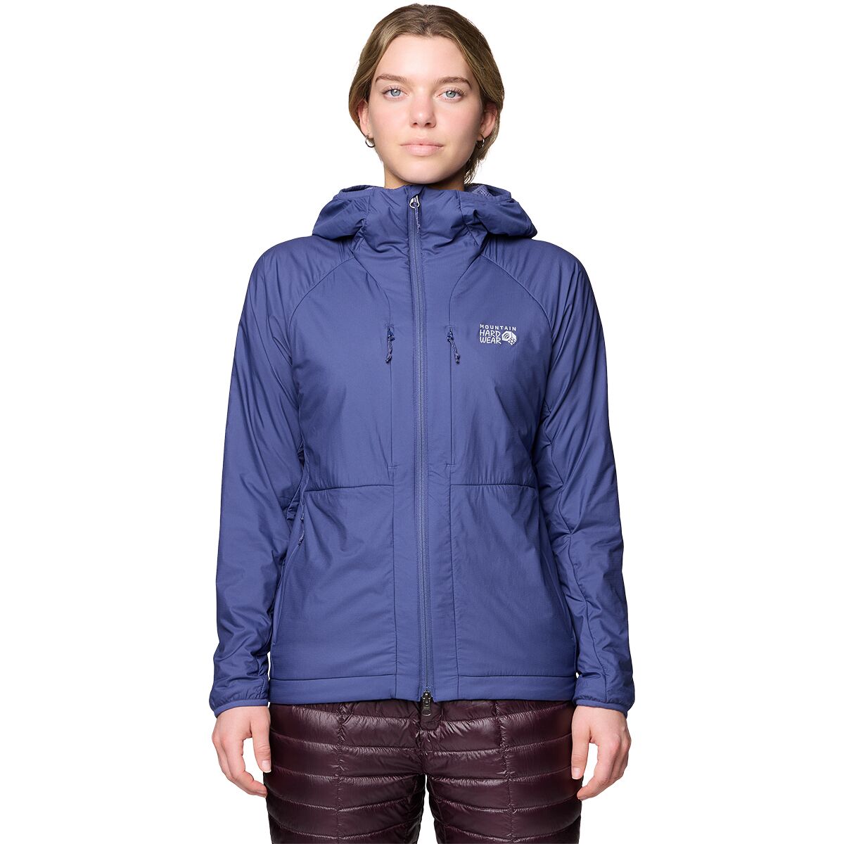 Image of Mountain Hardwear Kor Airshell Warm Jacket - Women's Lapis Dusk, XL