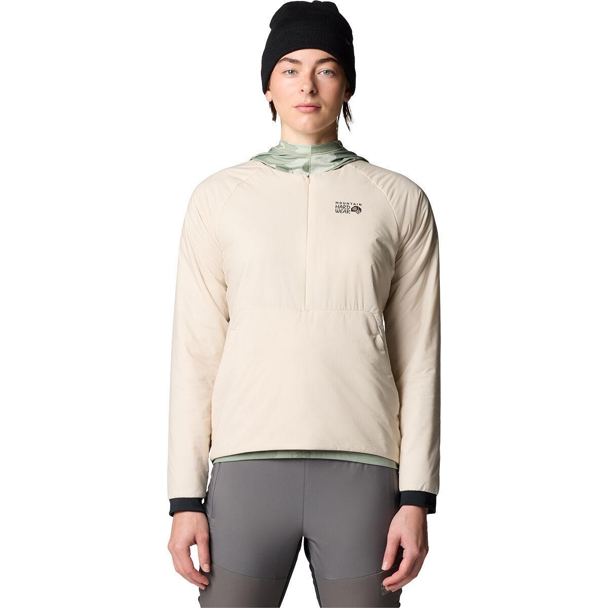 Image of Mountain Hardwear Kor Alloy Crew - Women's Talc, L