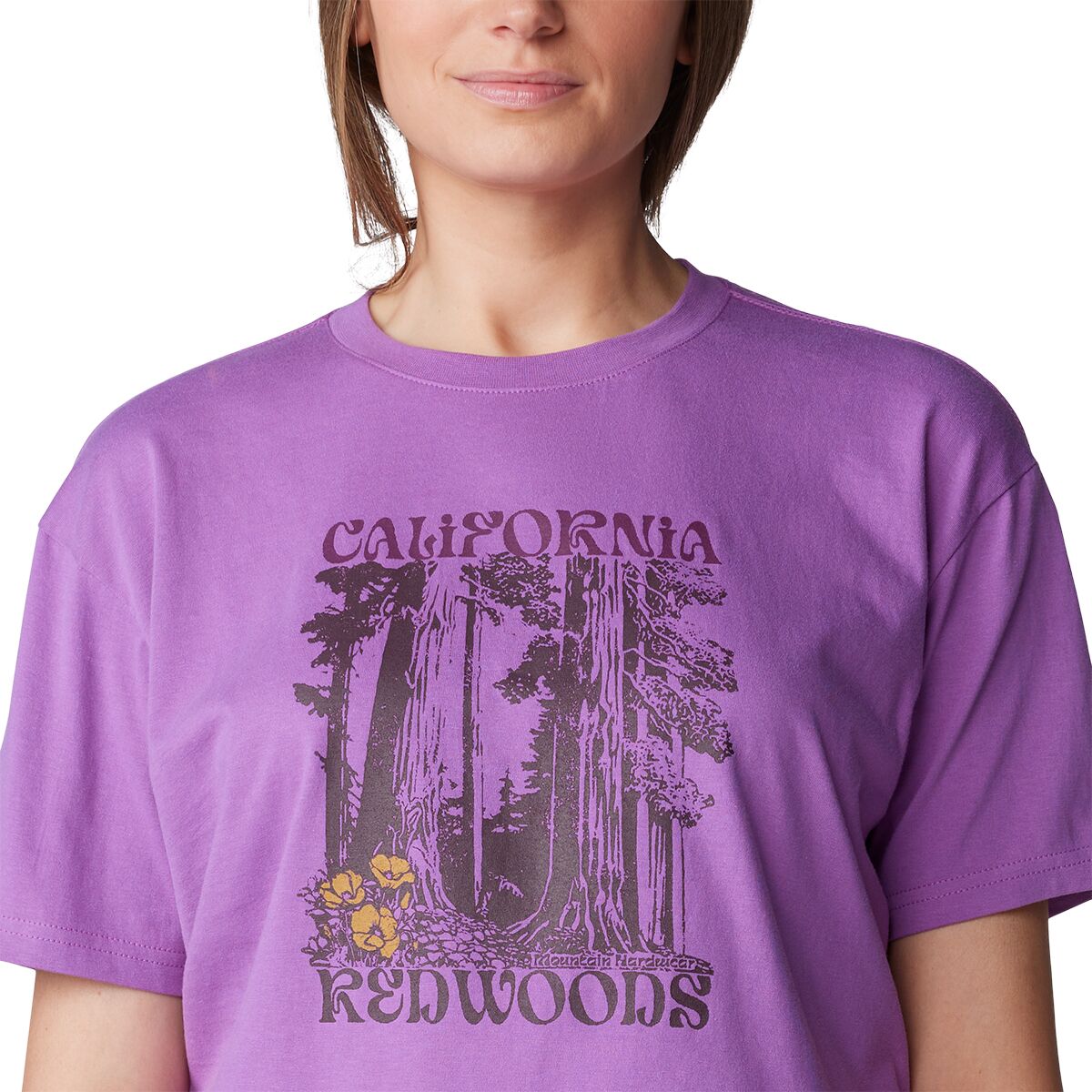 売れ筋商品|||マウンテンハードウェア カットソー トップス レディース Landmark Boxy Crop Shirt - Women's Lilac Glow Mountain Hardwear Landmark Boxy Crop Shirt - Women's - Clothing