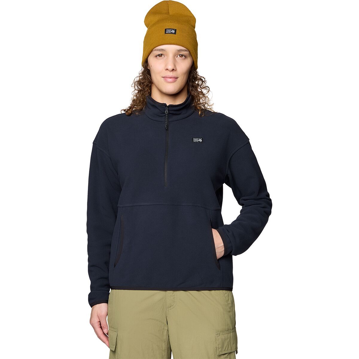 Image of Mountain Hardwear Microchill Pullover - Women's Black, M