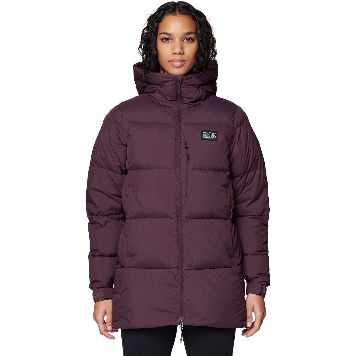 Image of Mountain Hardwear Nevadan Down Parka - Women's Blackberry, S