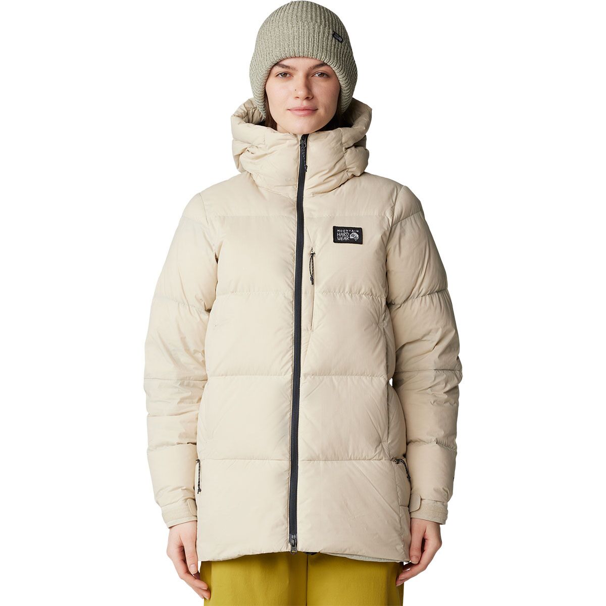 Image of Mountain Hardwear Nevadan Down Parka - Women's Wild Oyster, L
