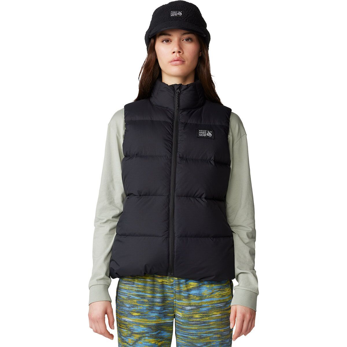 Image of Mountain Hardwear Nevadan Down Vest - Women's Black, M