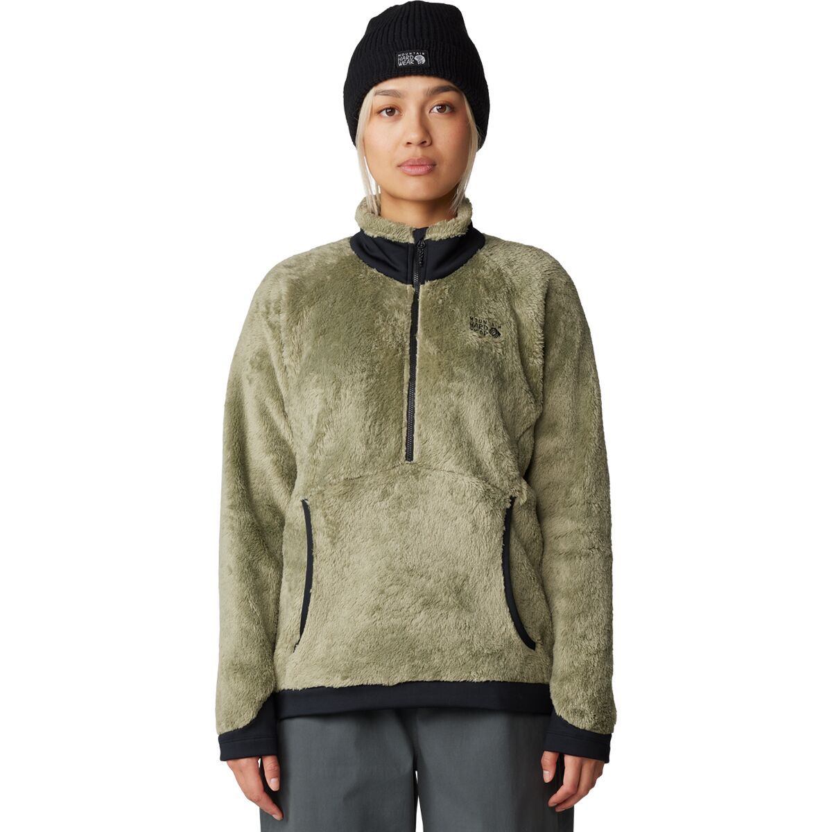 Mountain Hardwear Polartec High Loft Pullover - Women's Mantis Green, XL
