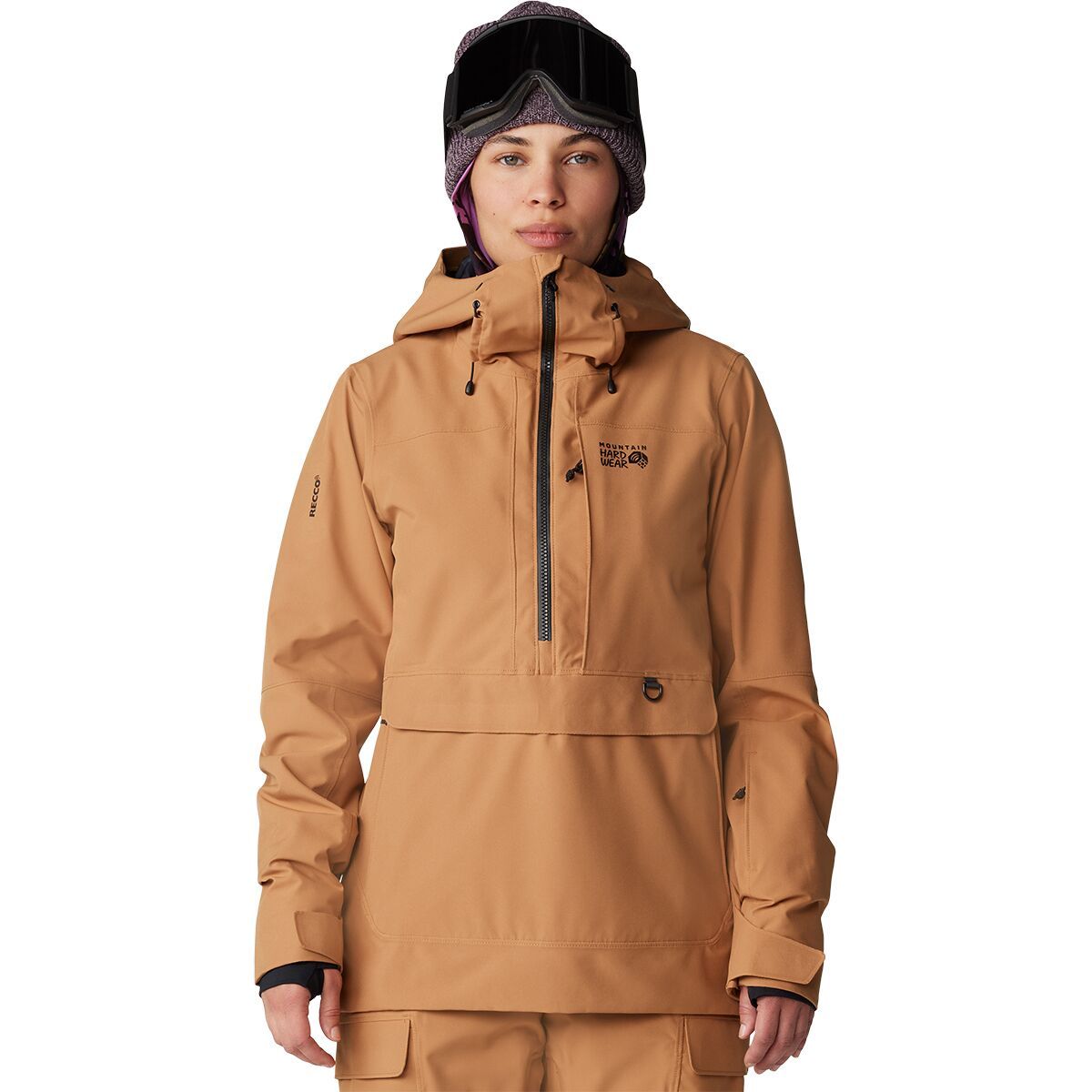 Image of Mountain Hardwear Powder Maven Anorak - Women's Copper Clay, XS