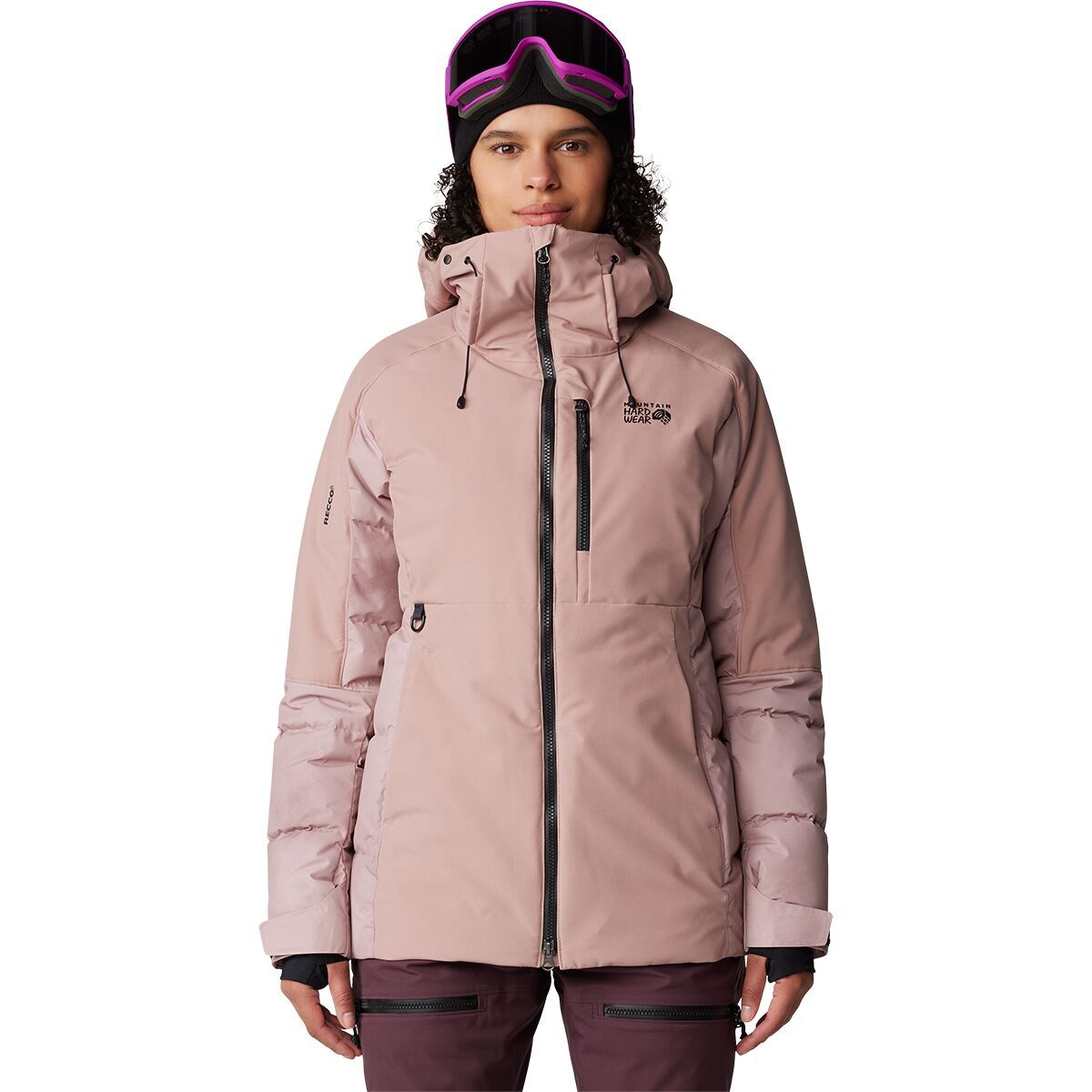 Mountain Hardwear Powder Maven Down Jacket - Women's Smoky Quartz, XL