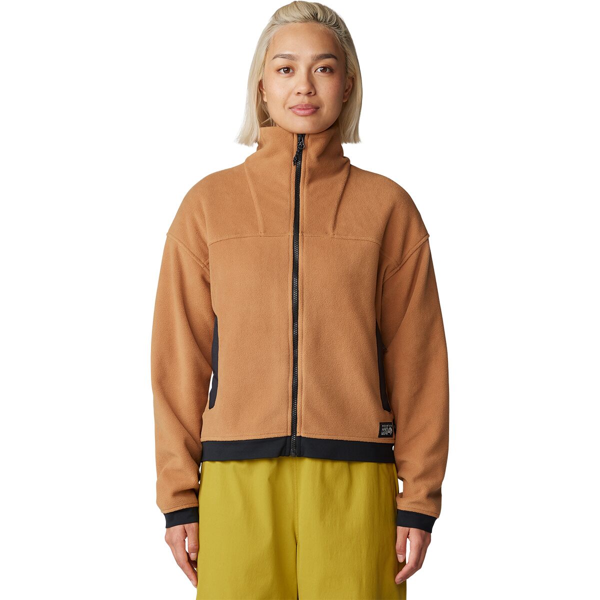 Image of Mountain Hardwear Powder Maven Fleece Full-Zip Jacket - Women's Copper Clay, XS