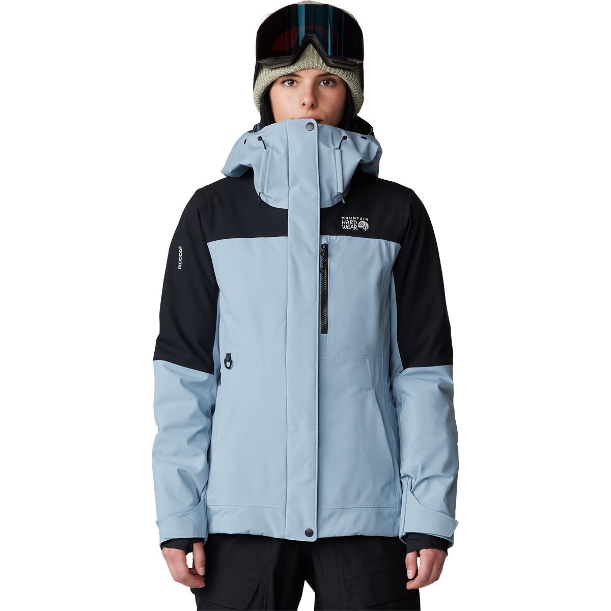 Image of Mountain Hardwear Powder Maven Jacket - Women's Element/Black, L