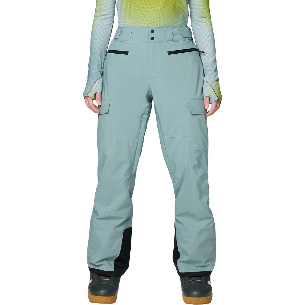 Image of Mountain Hardwear Powder Maven Pant - Women's Blue Sage, M/Reg