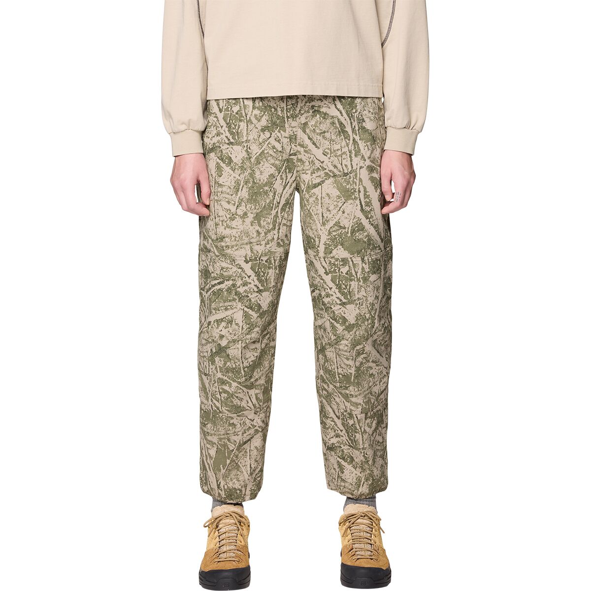 Image of Mountain Hardwear Rockrydge Pant - Women's Stone Green Treecover Print, S/Reg