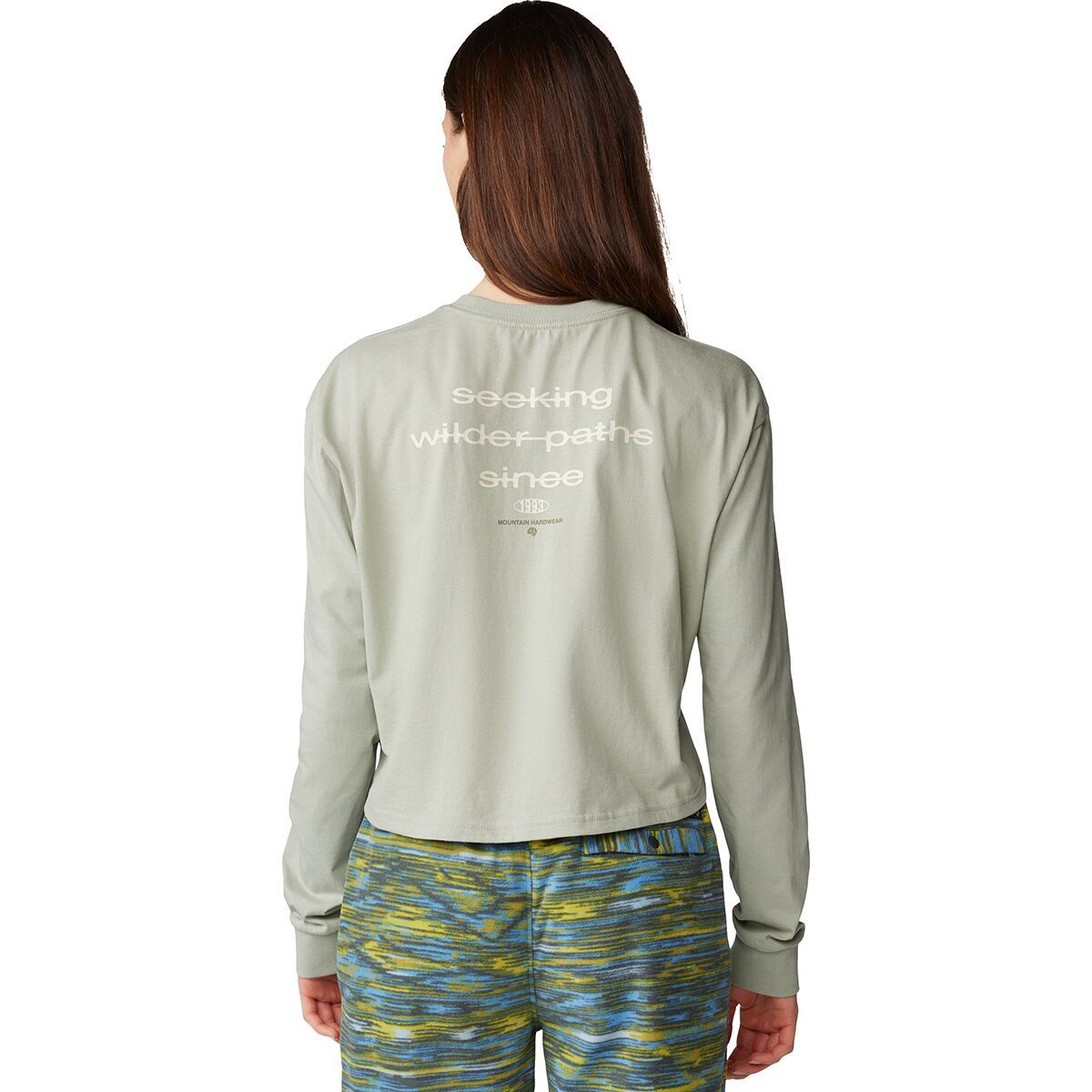 Mountain Hardwear Seek Long-Sleeve Shirt - Women's White Sage, XL