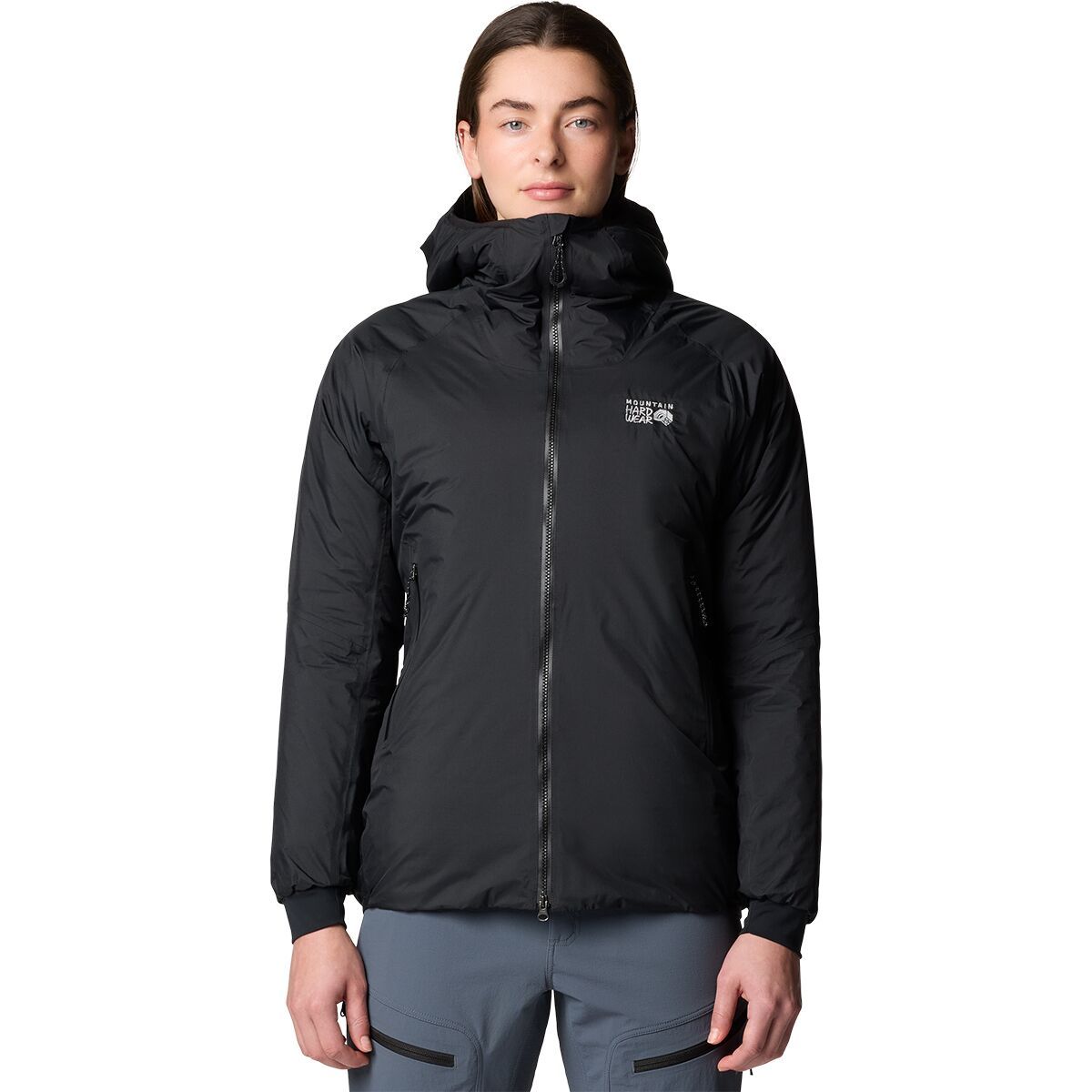 Image of Mountain Hardwear Storm Whisperer Insulated Jacket - Women's Black, S