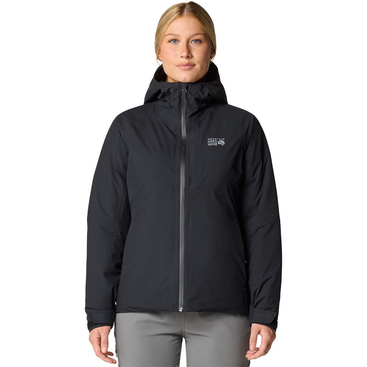 Image of Mountain Hardwear Stretch Ozonic Insulated Jacket - Women's Black, L