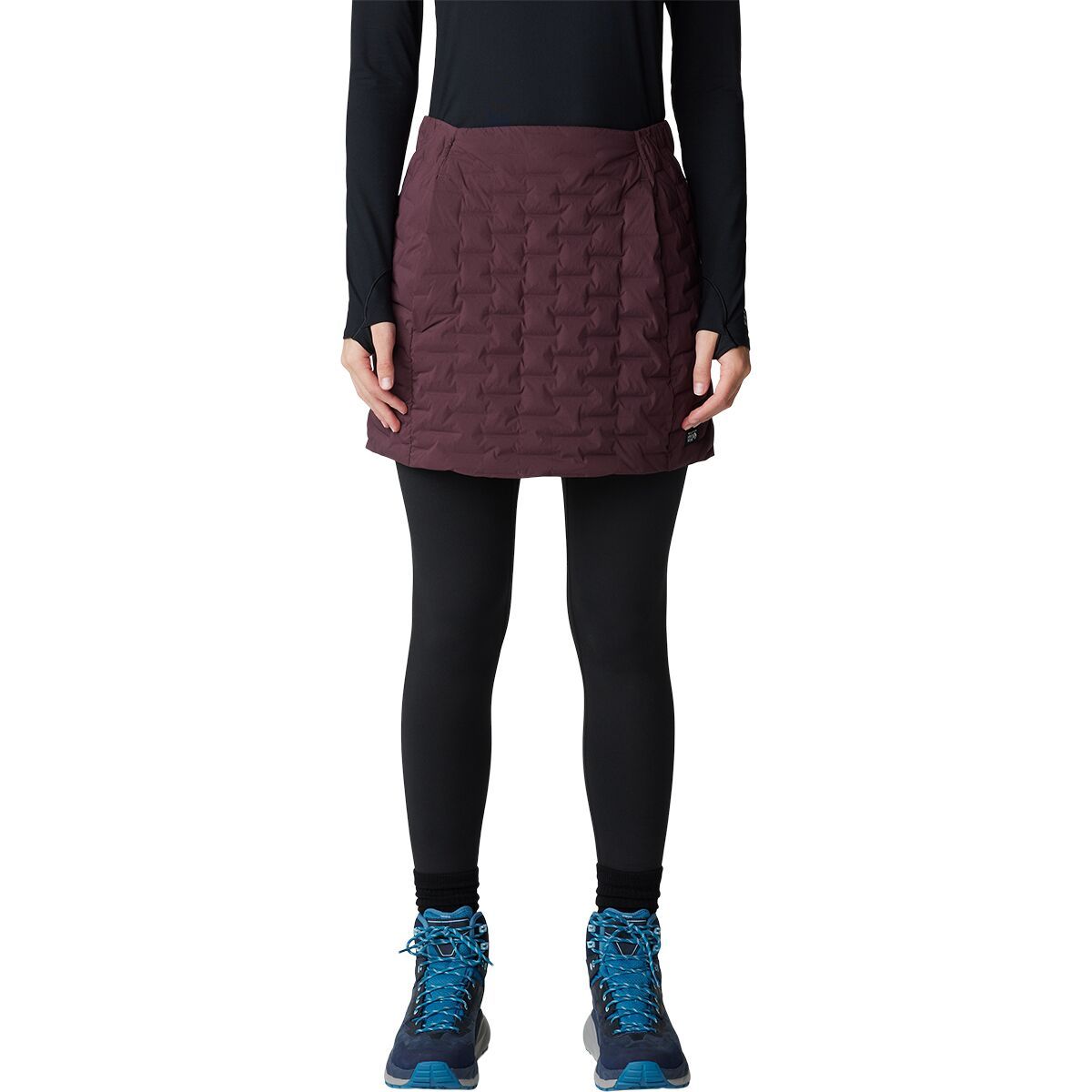 Image of Mountain Hardwear StretchDown Skirt - Women's Blackberry, L