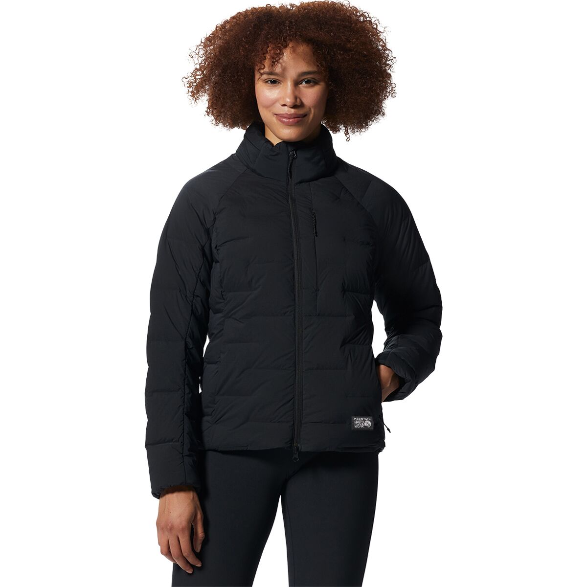 Image of Mountain Hardwear Stretchdown High-Hip Jacket - Women's Black, XS