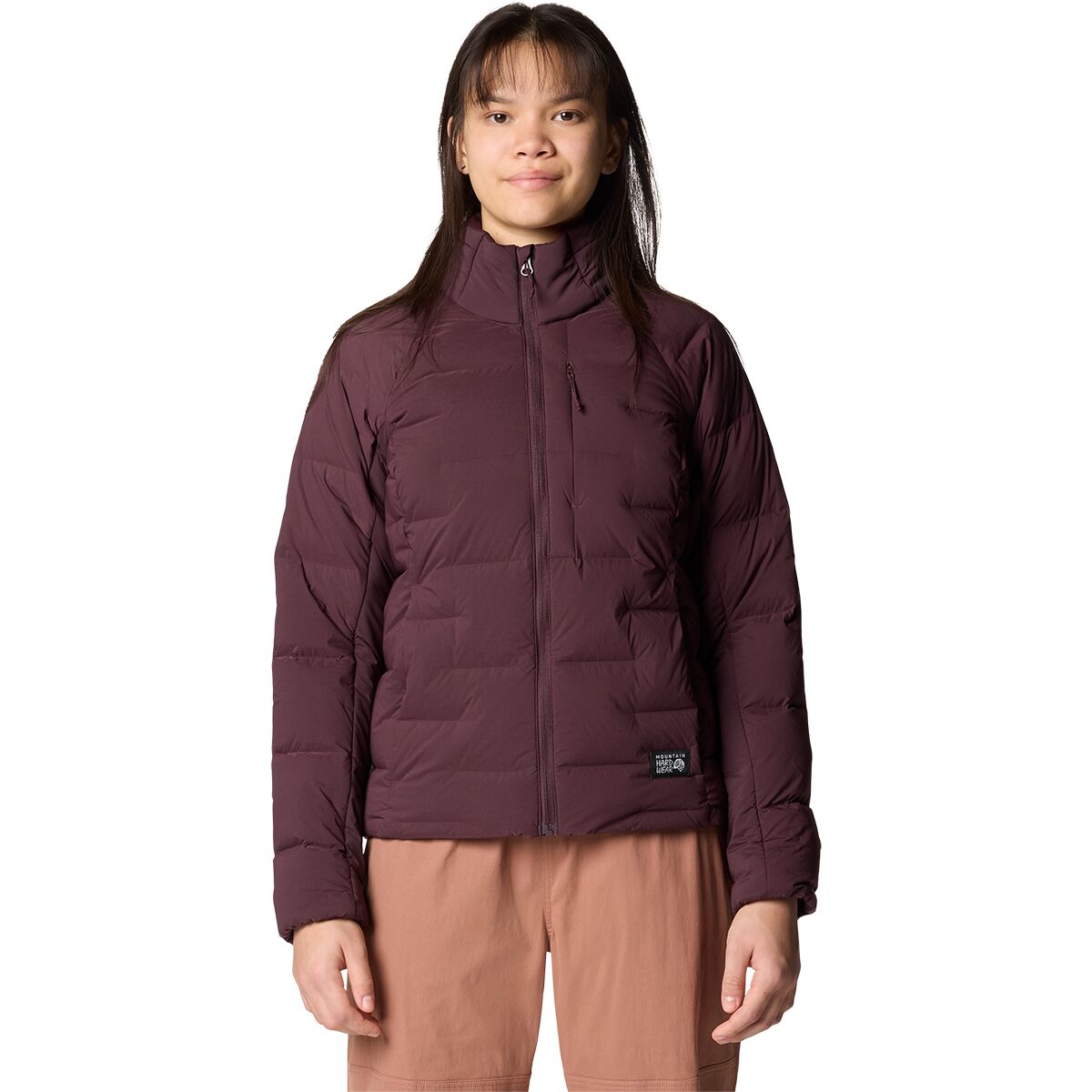 Image of Mountain Hardwear Stretchdown High-Hip Jacket - Women's Blackberry, XL