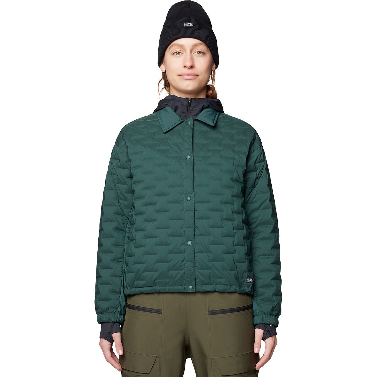 Mountain Hardwear Stretchdown Light Snap Jacket - Women