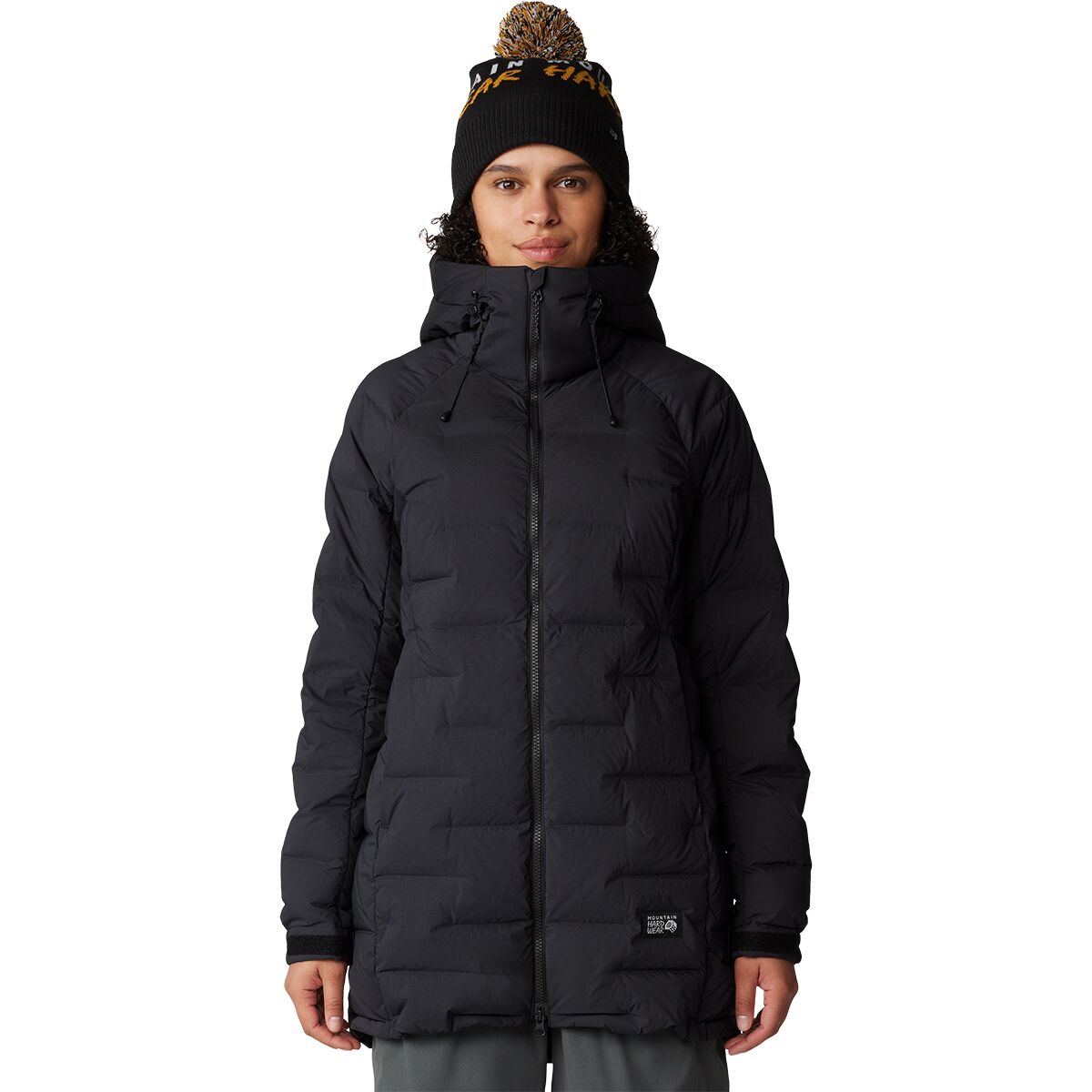 Image of Mountain Hardwear Stretchdown Parka - Women's Black, L