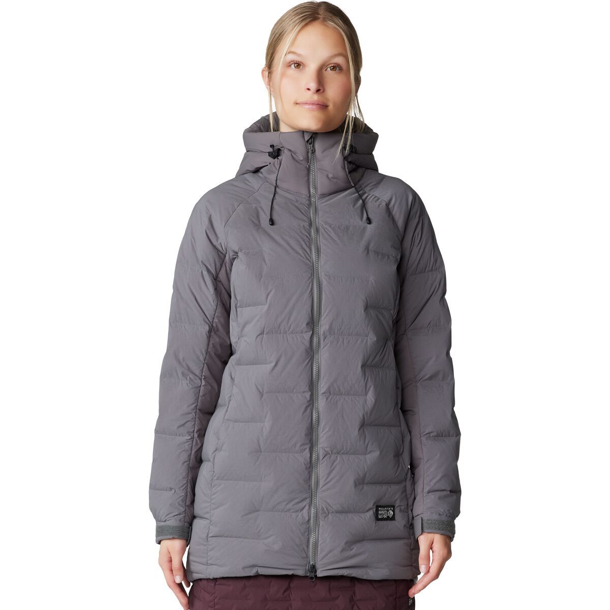 Image of Mountain Hardwear Stretchdown Parka - Women's Sediment, XS
