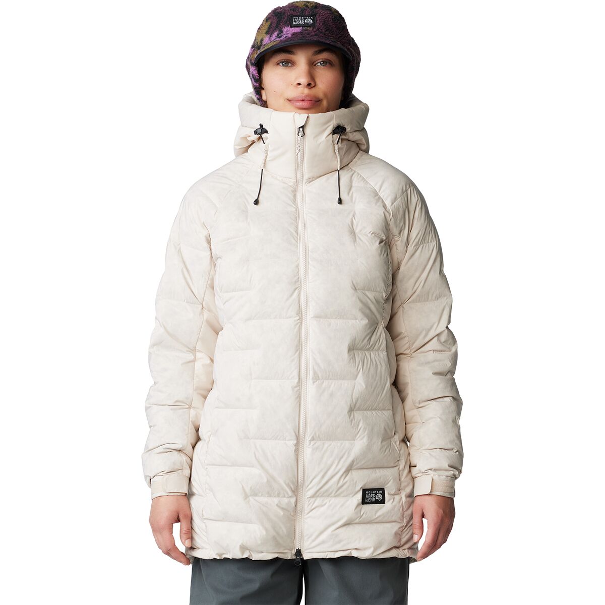Image of Mountain Hardwear Stretchdown Parka - Women's Talc, L