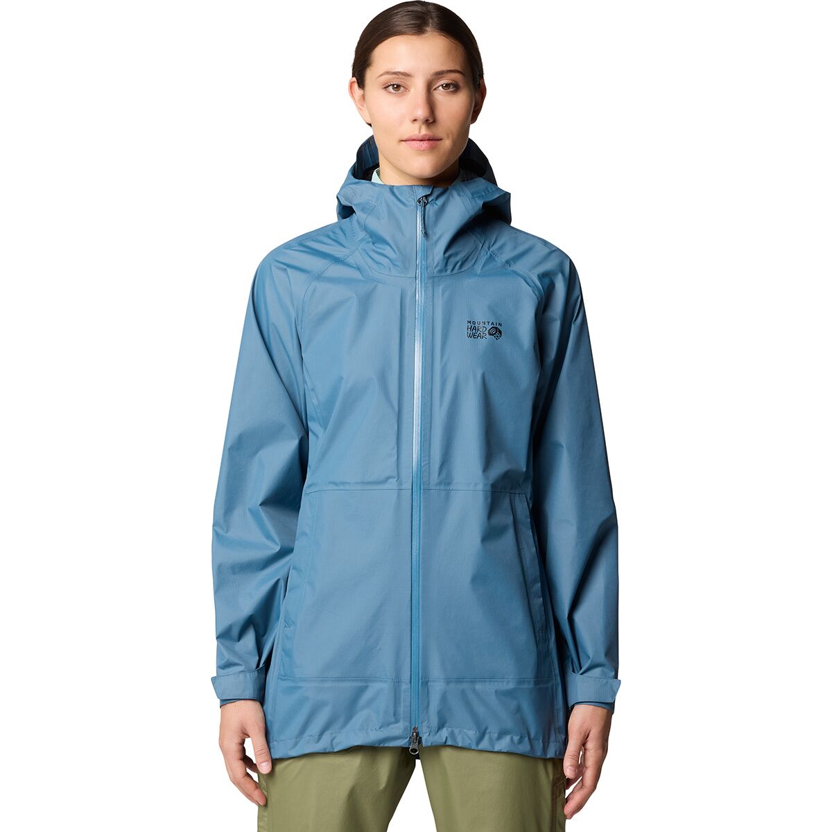 Image of Mountain Hardwear Threshold Parka - Women's Adriatic Blue, S